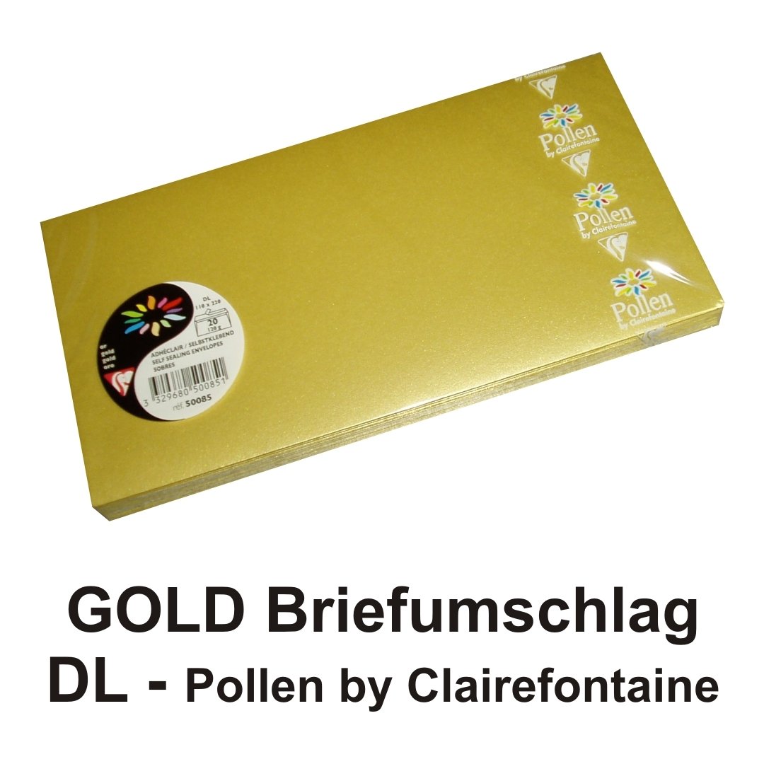 Clairefontaine 698 C Karton mit 500 selbstklebende Briefumschläge 16,2 x 22,9 cm mit Fenster 4,5 x 10 cm 90 g weiß 