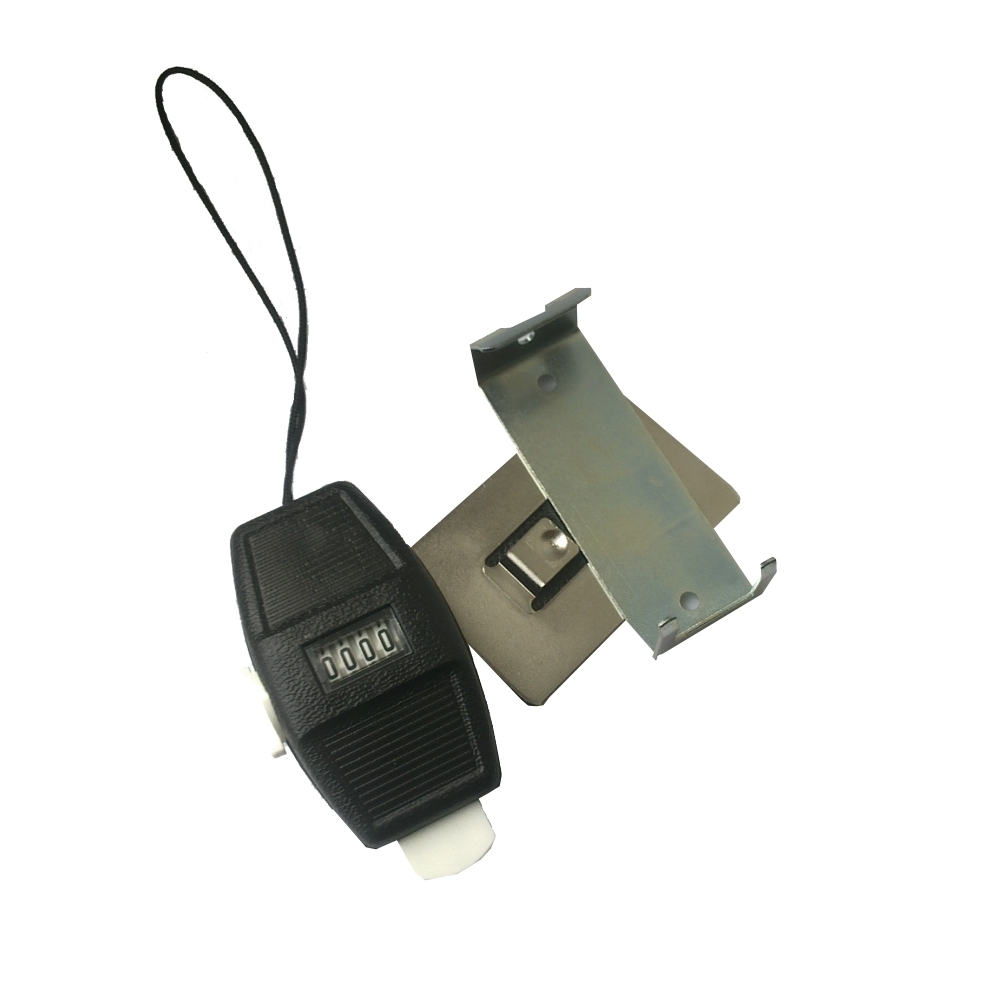 Rexel Handzählgerät 4-stellig zur Kontrolle Kunststoff mit Aufsteller