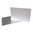 Pollen Doppelkarte Metallic Silber 110x155 mm für DIN C6 Umschläge
