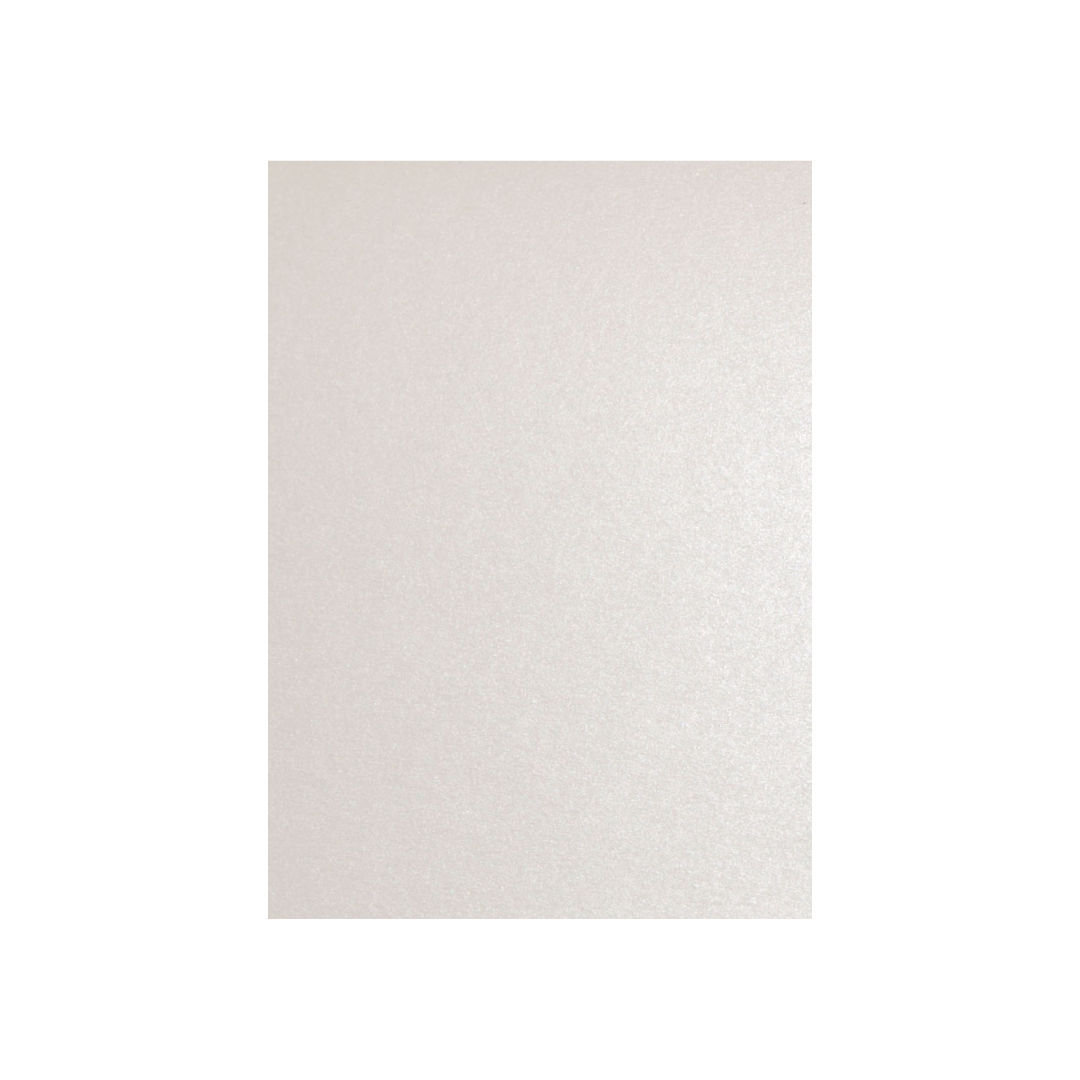 10x Perlmutt-Milch-Weiß 120g Papier DIN A4 Majestic Perlglanz Pearl metallic