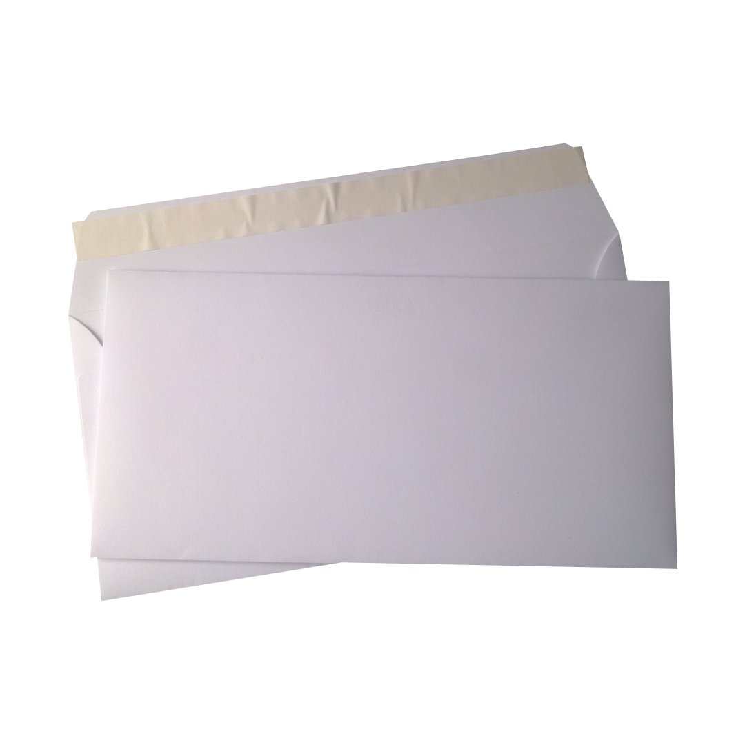 100 C6 Premium Briefumschläge Weiß 120g Olin Absolute White Regular hochweiss 