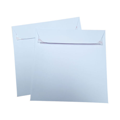 20 165x165 mm quadratische Briefumschläge Weiß Clairefontaine Quadra 16,5x16,5 
