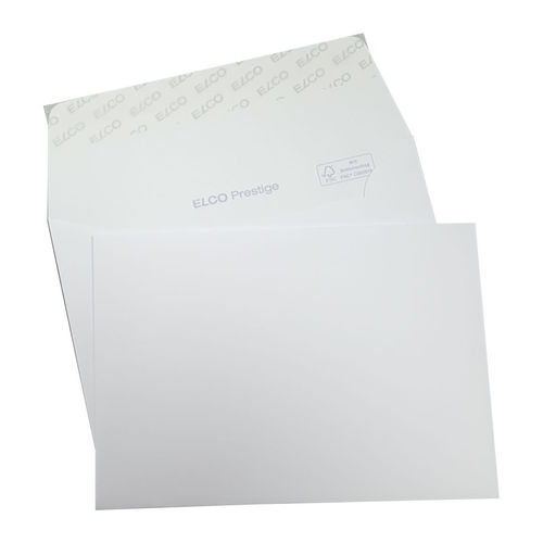50 quadratische Briefumschläge 175x175mm Hochweiss Elco Premium Weiss 17,5x17,5 