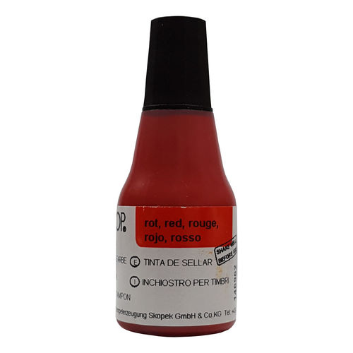 25ml Colop EOS Flash Tinte Rot Stempel Farbe zum Auffrischen 146962