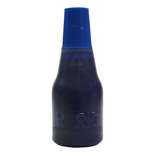 Noris Stempelfarbe Blau 110S 25ml Flasche ohne Öl Bürotinte