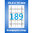 25,4x10 mm Etiketten Weiß 189 Preisschild Typenschild-Etiketten 25x10